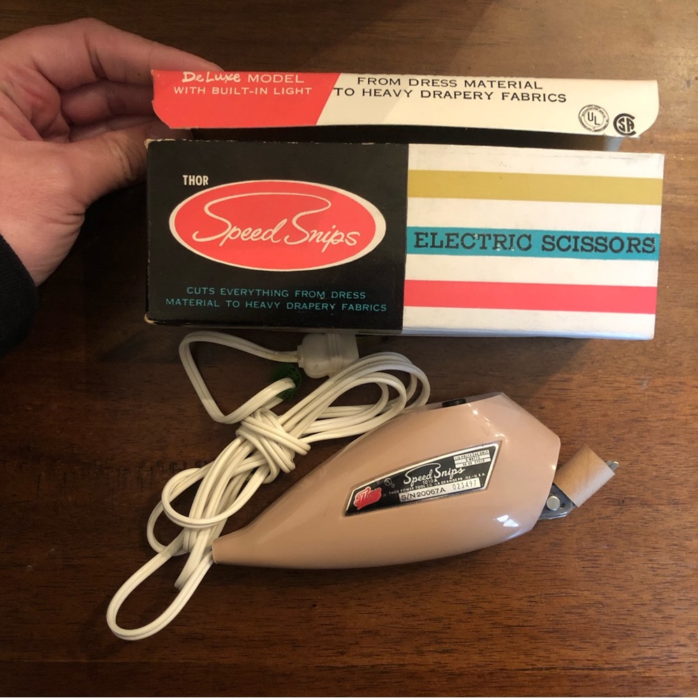 Thor Speed Snips Vintage Electric Scissors
